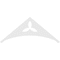 Ekena Millwork Pitch Naple Architectural Grade PVC Gable Pediment, 60"W x 25"H x 1"P (10/12) GPP060X025X100NAP - alternate 4